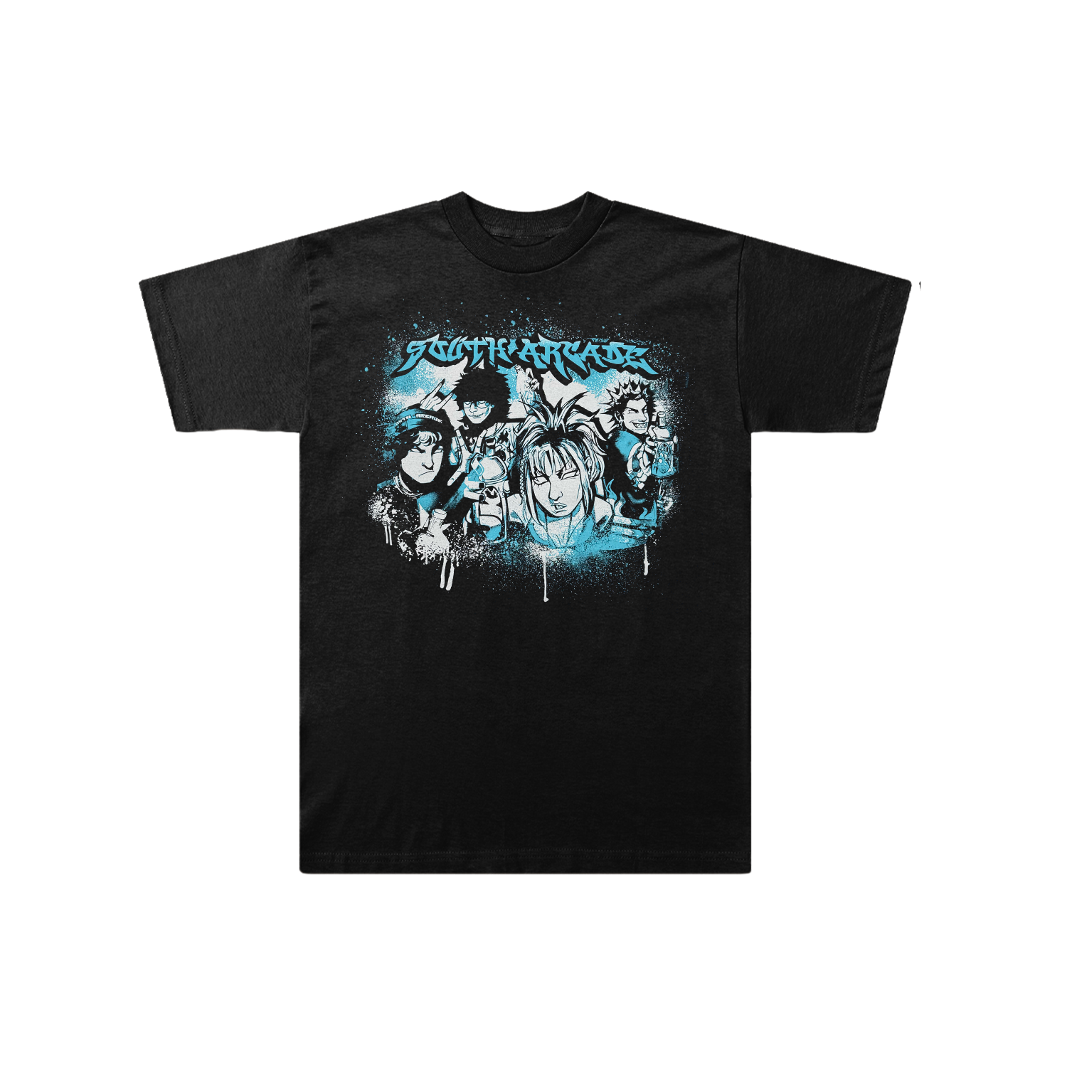 Black Tour T-Shirt – South Arcade