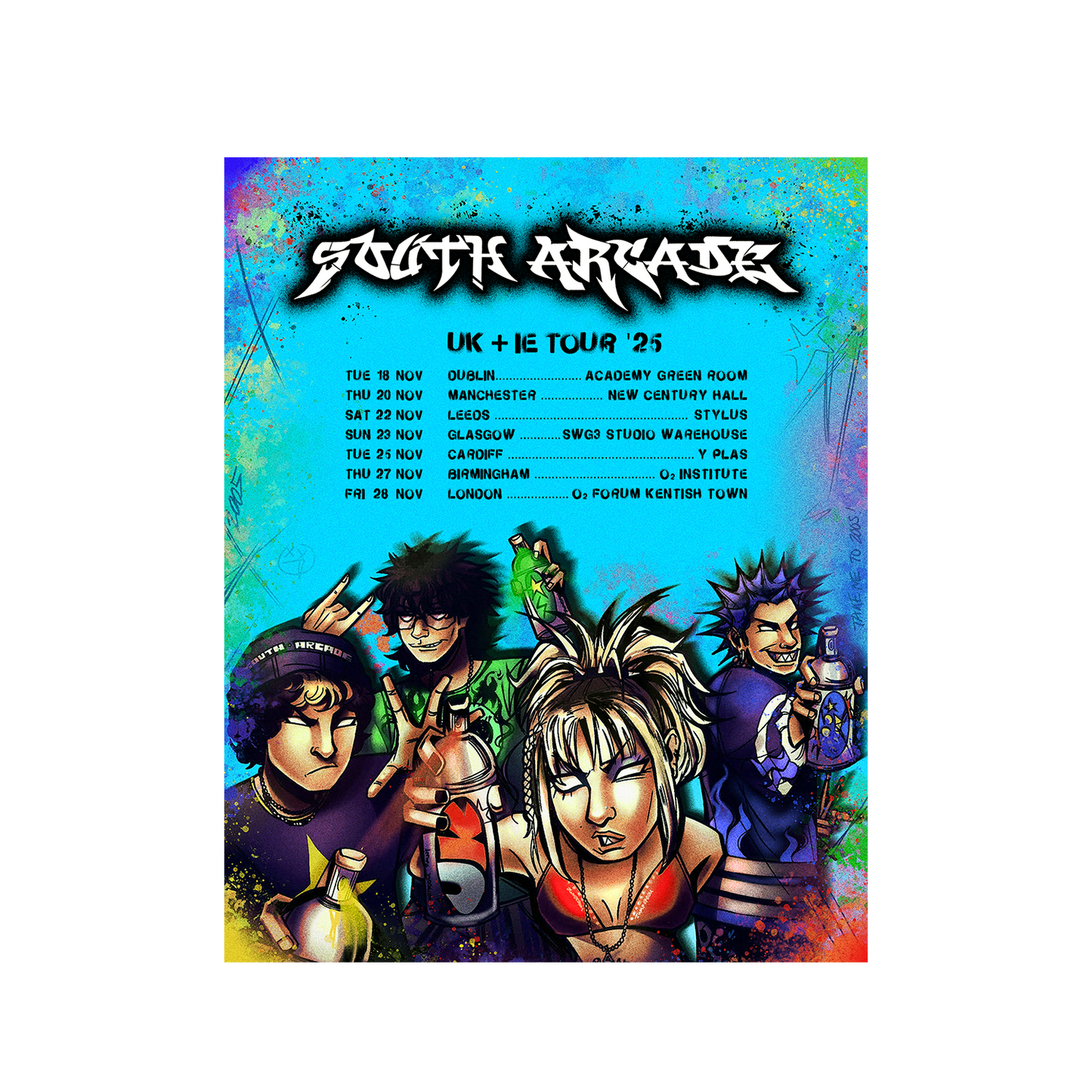 A2 Tour Poster
